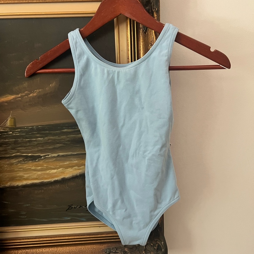 Capezio Light Blue Kids One Piece Bodysuit